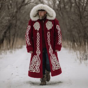 Casual Retro Printed 3D Digital Print Men's
