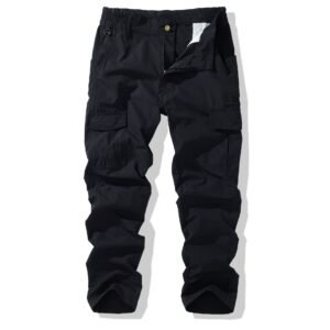 Men's Straight-leg Tactical Multi-pocket Pants