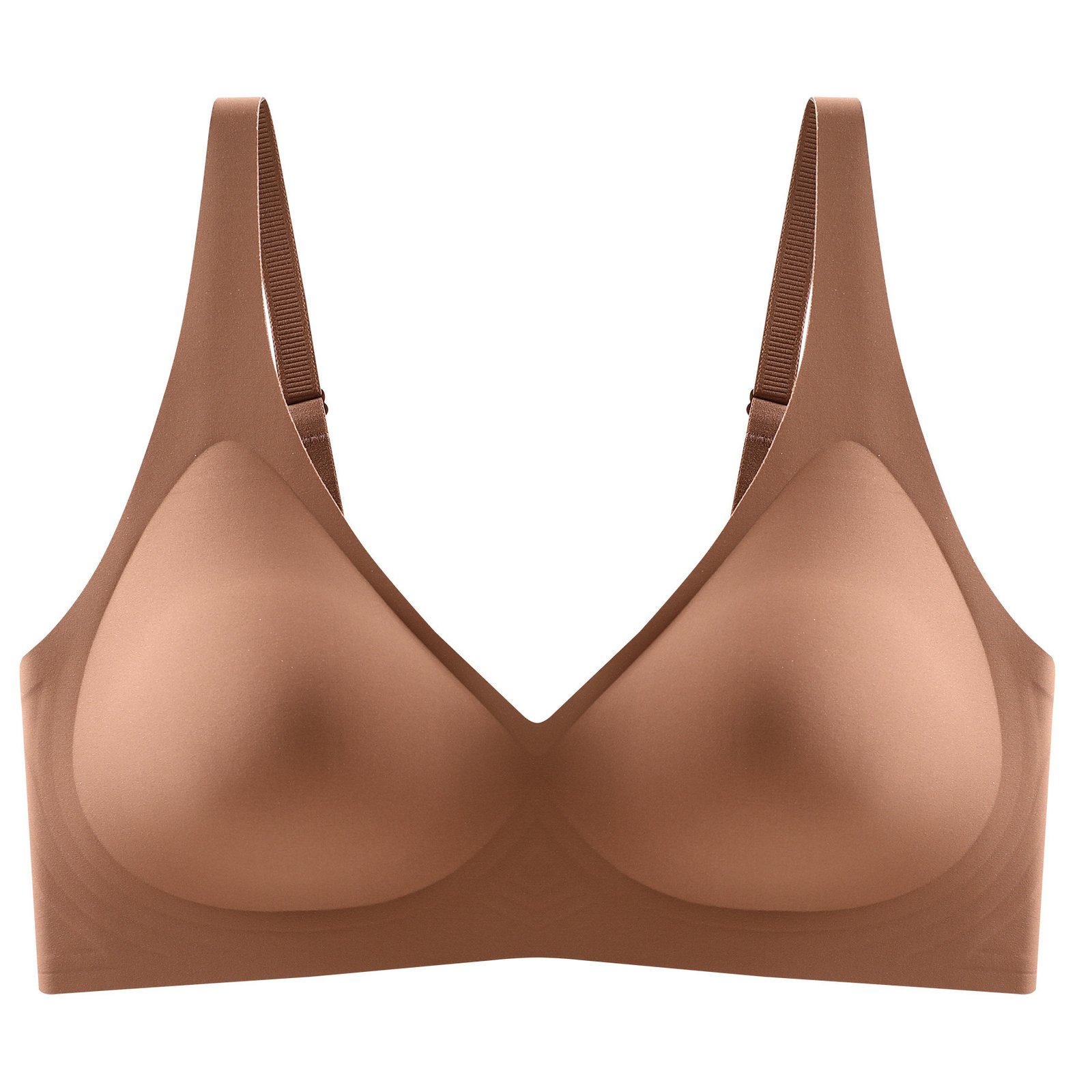 Women's Traceless Sexy Deep V Jelly Soft Support Bra - Image 8