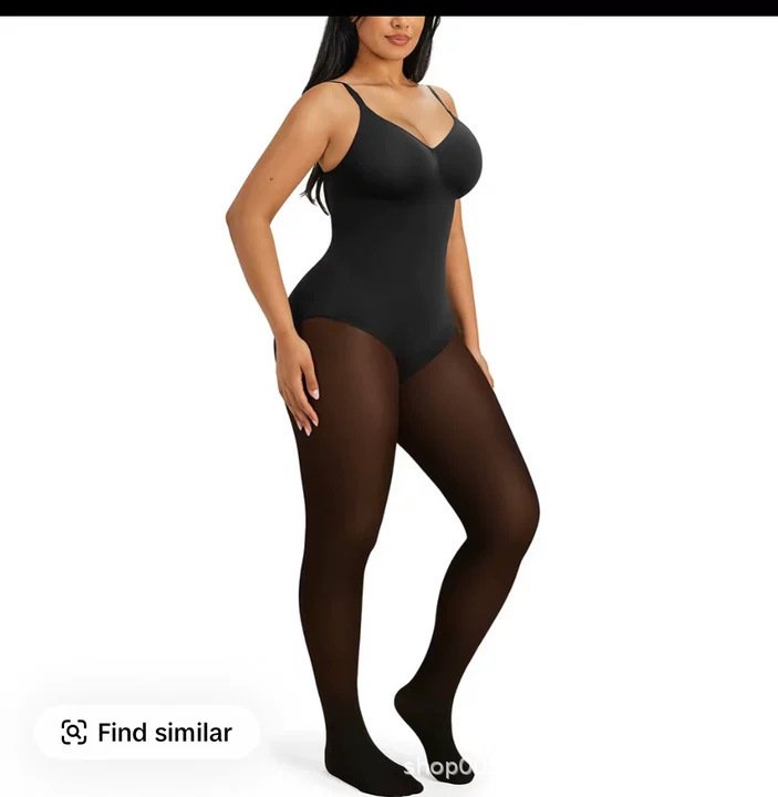 Winter Magic Fleece Unlined Leggings With A Single-Seam Compression Band - Image 8