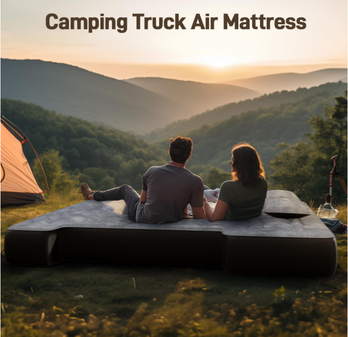 Umbratuo inflatable mattress is suitable for medium-sized short truck lathes ranging from 6-6.6 feet (approximately 1.8-2.0 mete - Image 5