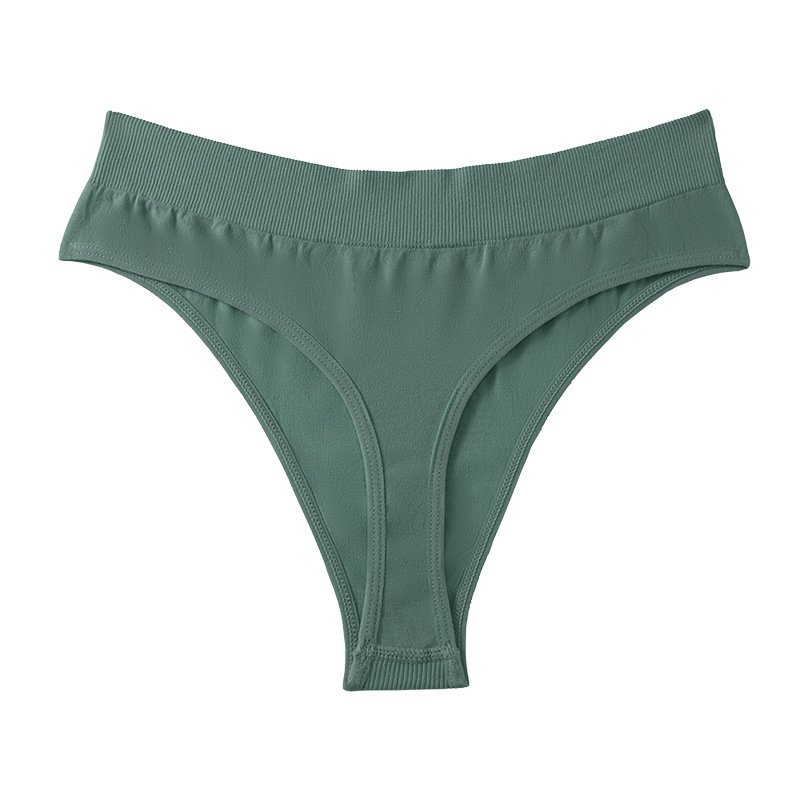 Seamless Wide-waist Low-rise Traceless Solid-color Briefs - Image 9