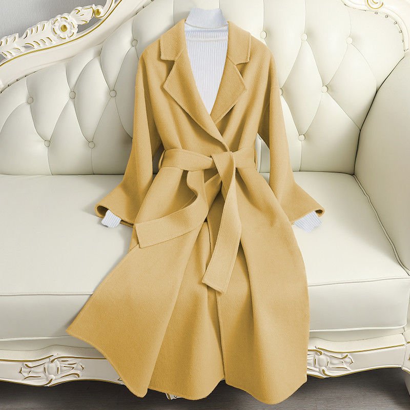 Little Man Woolen Winter Coat Women Winter - Image 3