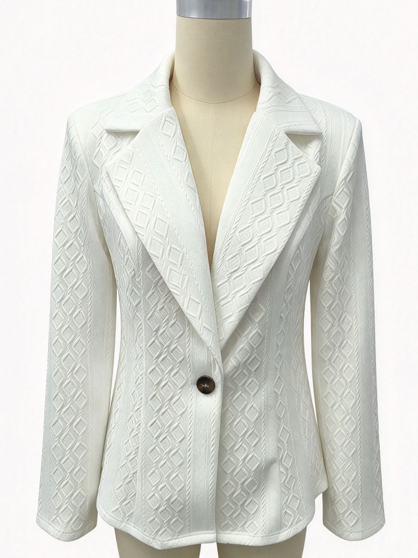 Simple Temperament Commute Suit Jacket For Women - Image 3