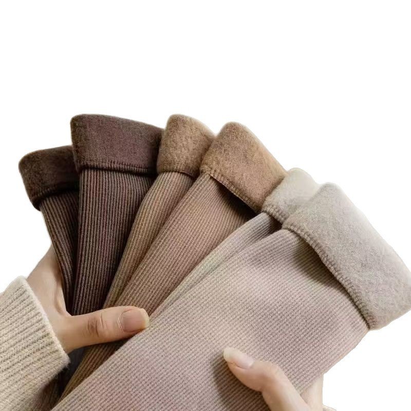 Snow Fleece-lined And Thickened For Warmth Postpartum Socks - Image 3