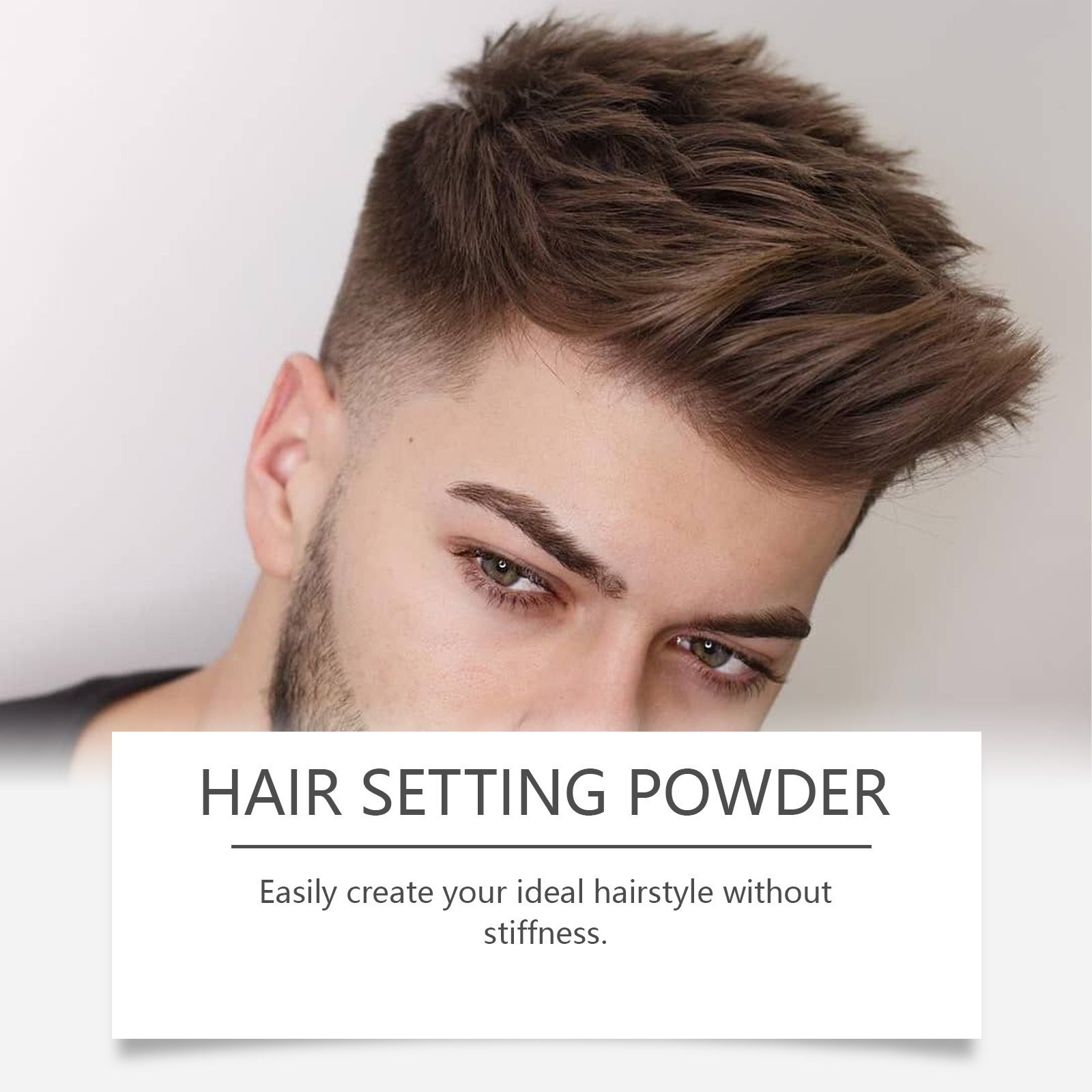 Men's Matte Styling Powder Hair Styling - Image 3