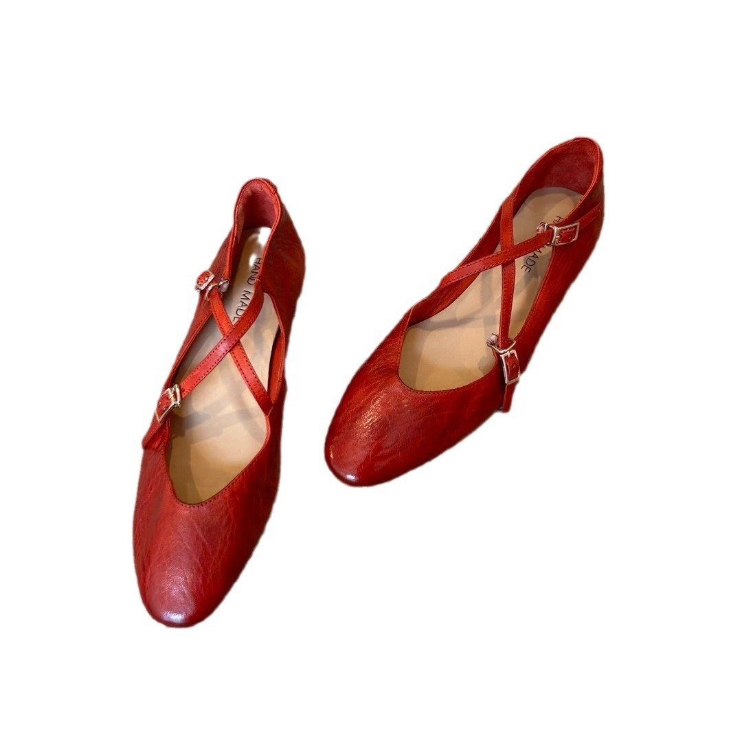 Temperament Mary Jane Shoes Shallow Mouth - Image 5