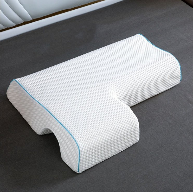 Couples Pillow Arched Cuddle Pillow With Slow Rebound Memory Foam For Arm Rest Hand Pillow - Image 10