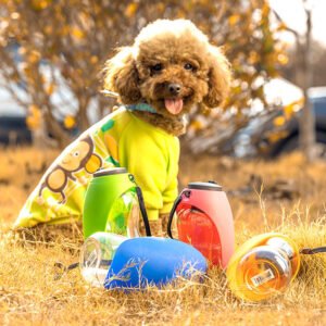 Pet Dog Water Bottle Drinking Portable Bowls For Small Large Dogs Feeding Water Dispenser Accompanying Cup Cat Bowl Pet