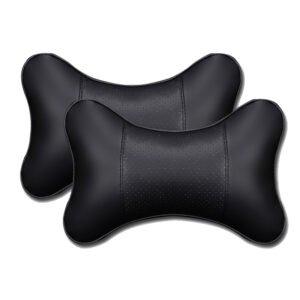 Car Headrest Danni Leather Perforated Breathable Leather Headrest Summer