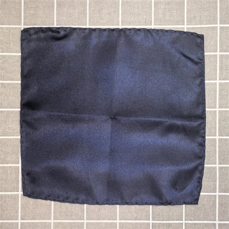 Solid-color Formal Suit Pocket Square - Image 3