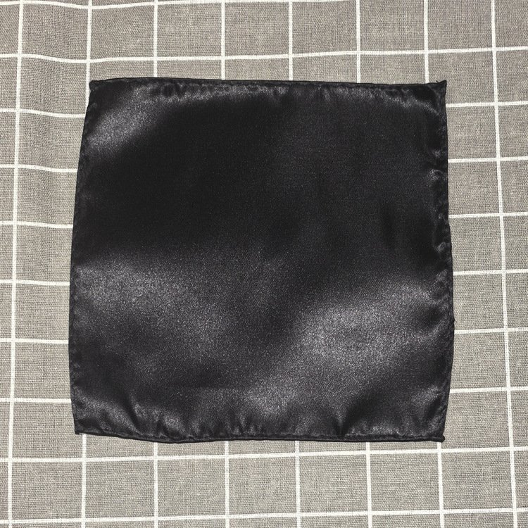 Solid-color Formal Suit Pocket Square - Image 2
