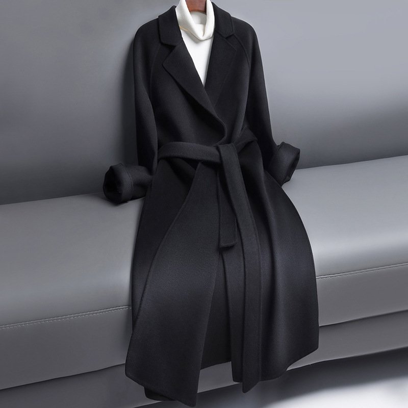 Little Man Woolen Winter Coat Women Winter - Image 2