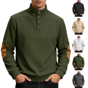 Men's Fashionable Casual Sweatshirt For Spring And Autumn