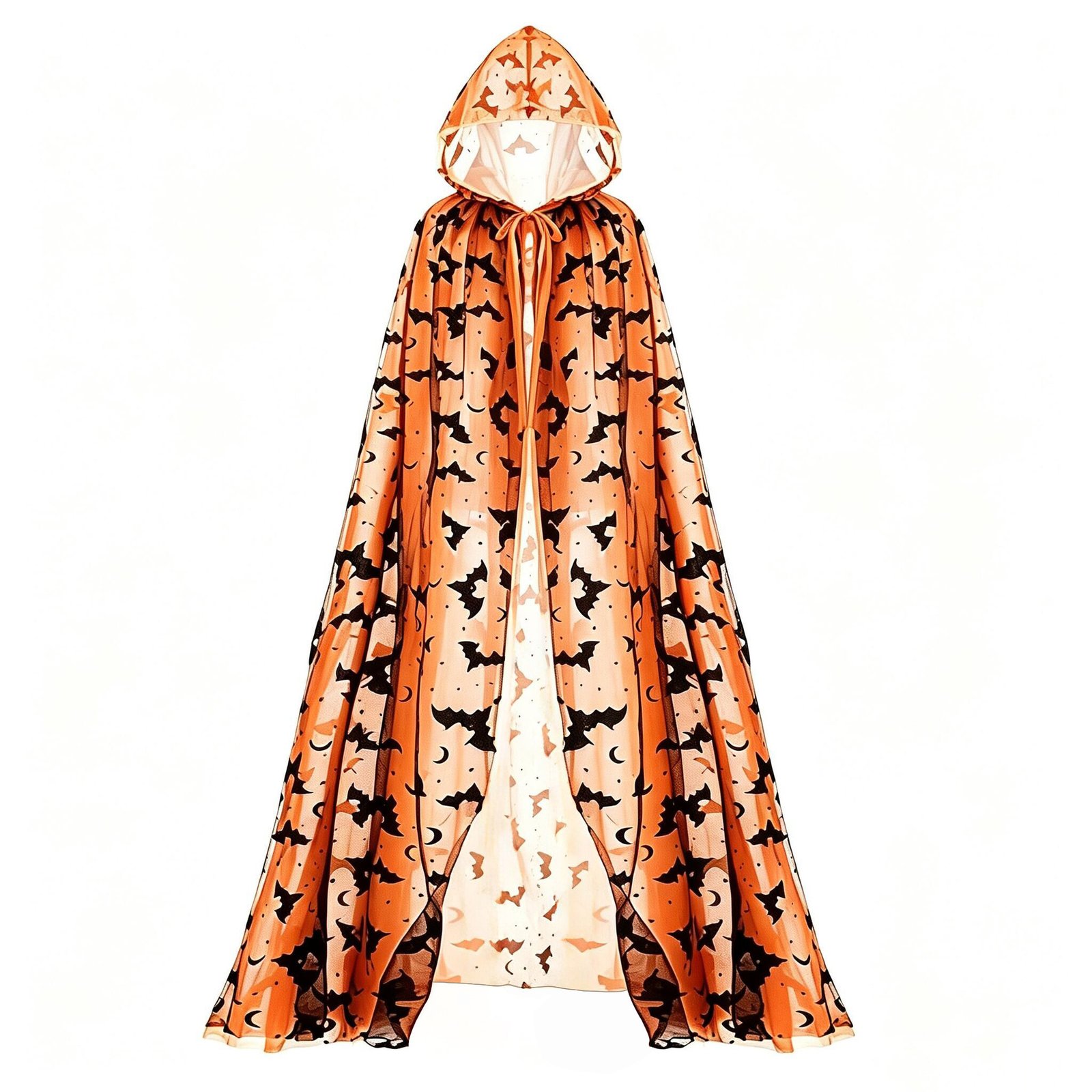 Lightweight Gauzy Cardigan Cloak Semi-transparent Long - Image 9
