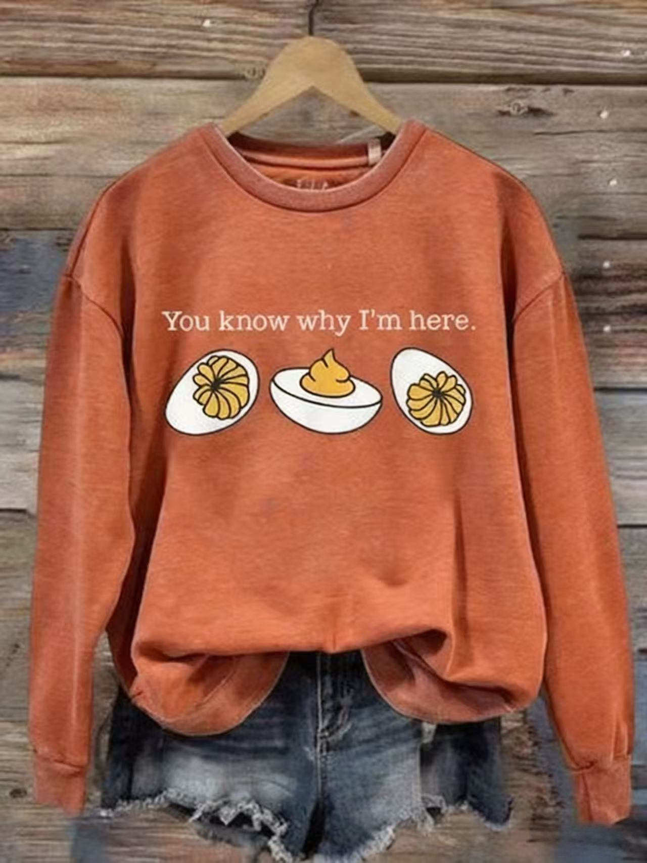 Women's Crew-Neck Sweatshirt With Animal Print - Image 7
