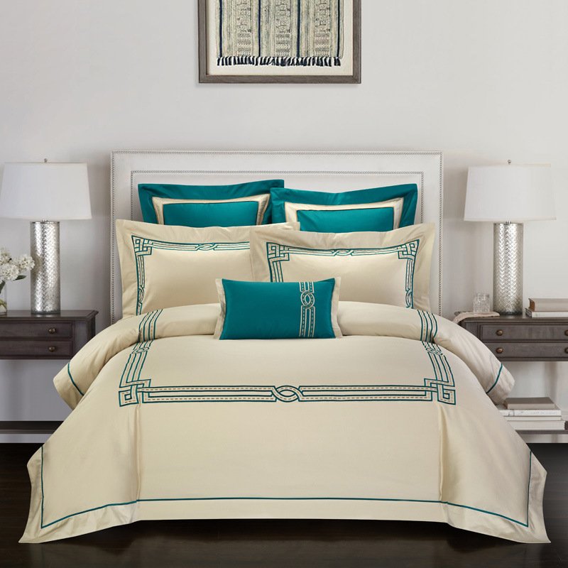 Four-piece cotton embroidery embroidery home textile - Image 2