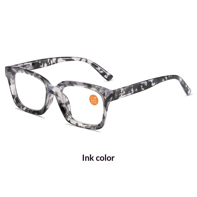 Fashion Large Frame Anti Blue-ray Reading Glasses HD Presbyopic Glasses - Image 8