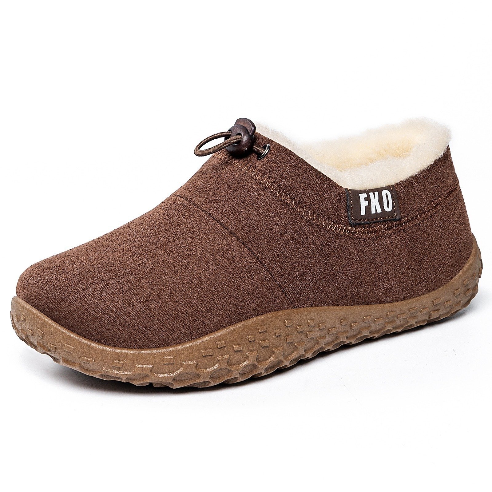 Winter Women's Casual All-match Plush Slip-on Cotton Shoes - Image 10