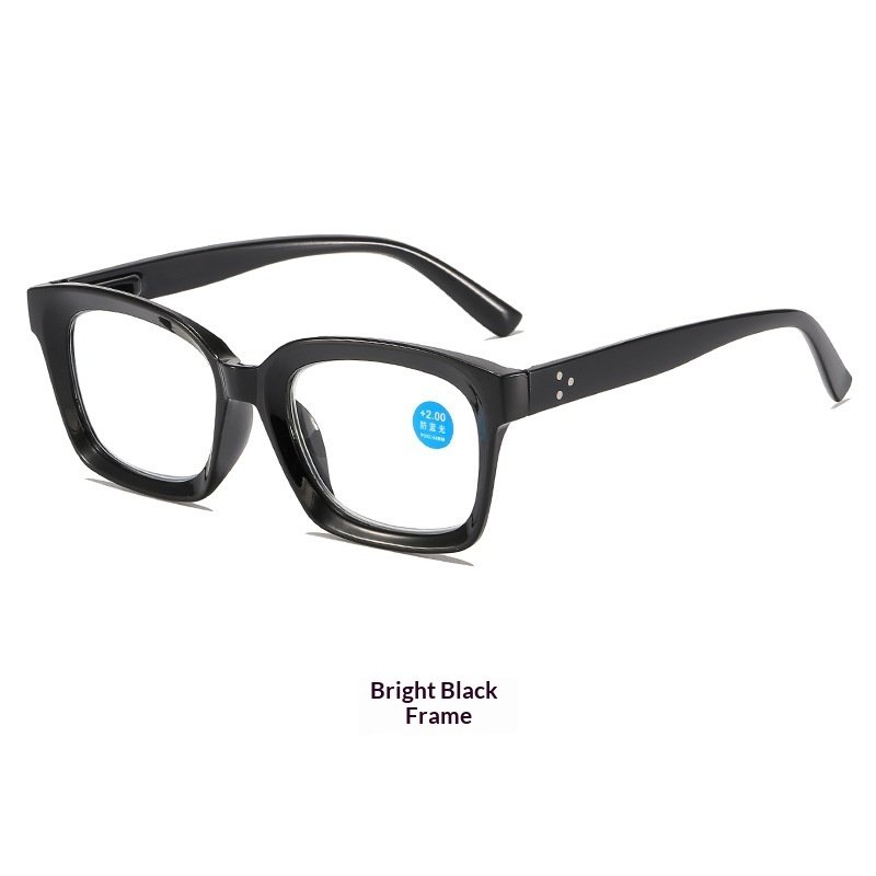 Fashion Large Frame Anti Blue-ray Reading Glasses HD Presbyopic Glasses - Image 5