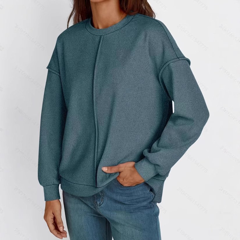 European And American Casual Loose-fit Knit Sweater - Image 3