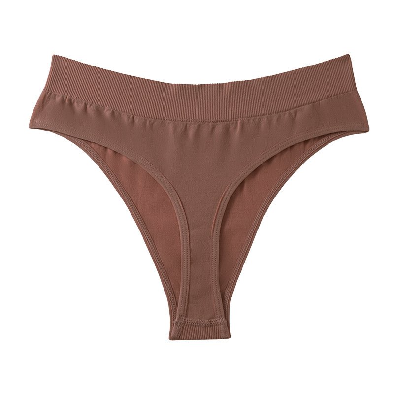 Seamless Wide-waist Low-rise Traceless Solid-color Briefs - Image 6