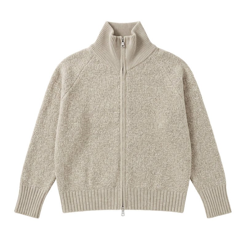 Simple Basic Solid-color Outerwear Top - Image 3