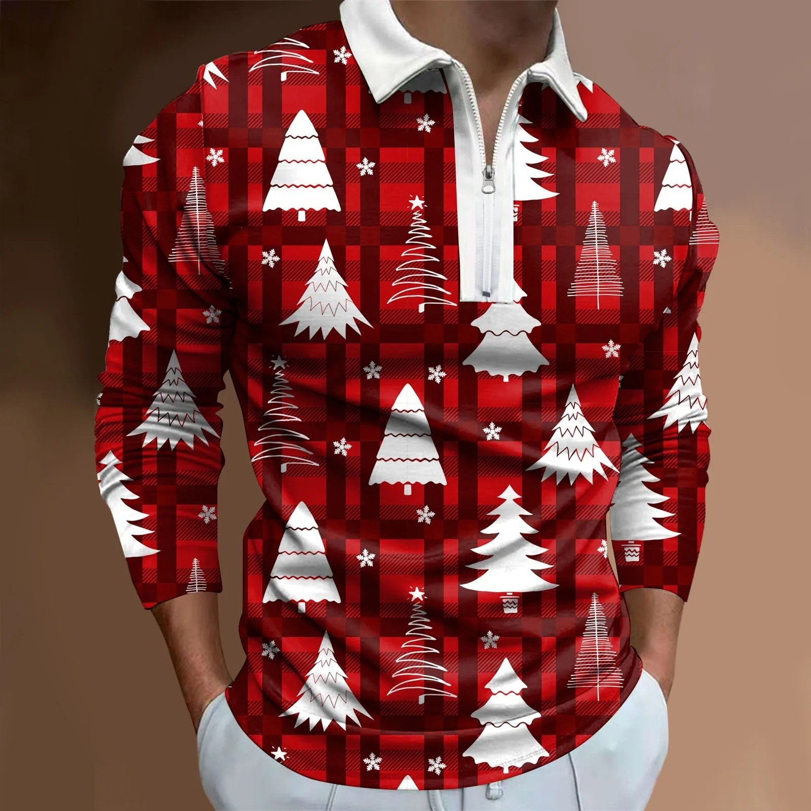 Casual Long-sleeve Men's Digital 3D Print - Image 2