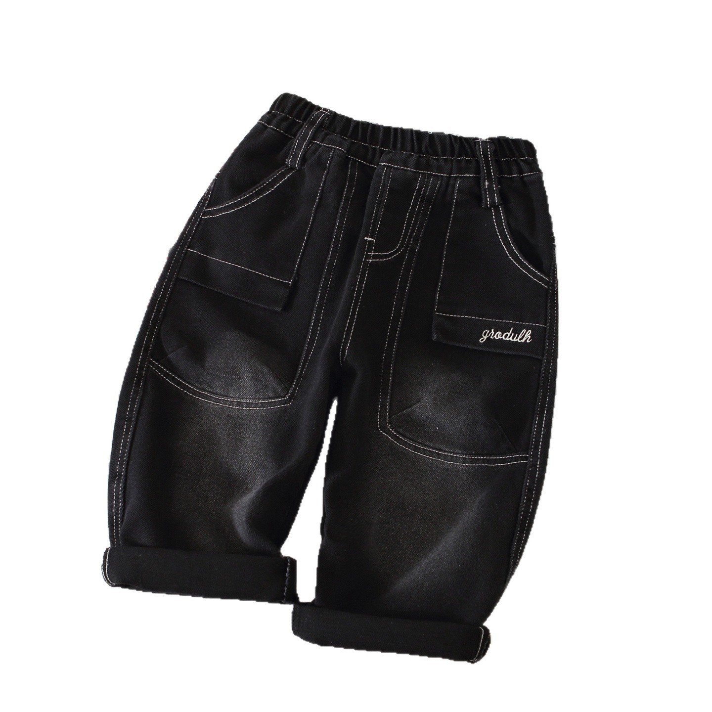 Boys' Cargo Denim Pants - Image 5