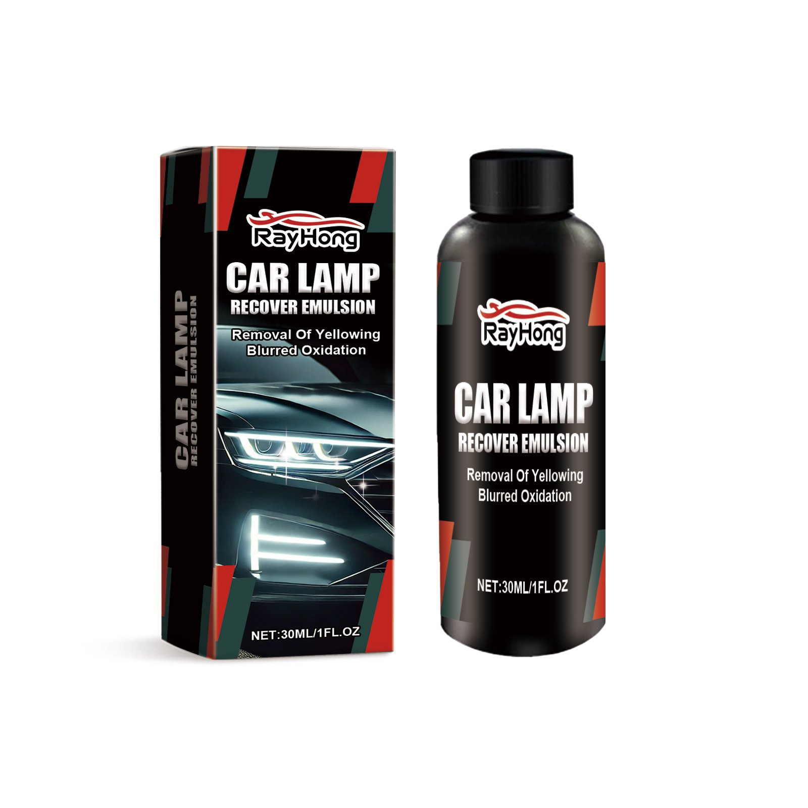 Rayhong Car Headlight Repair And Polishing Paste (30ml) Car Headlight Decontamination, Dust-Proofing, Scratch Refurbishment And Car Paint Care Agent - Image 7