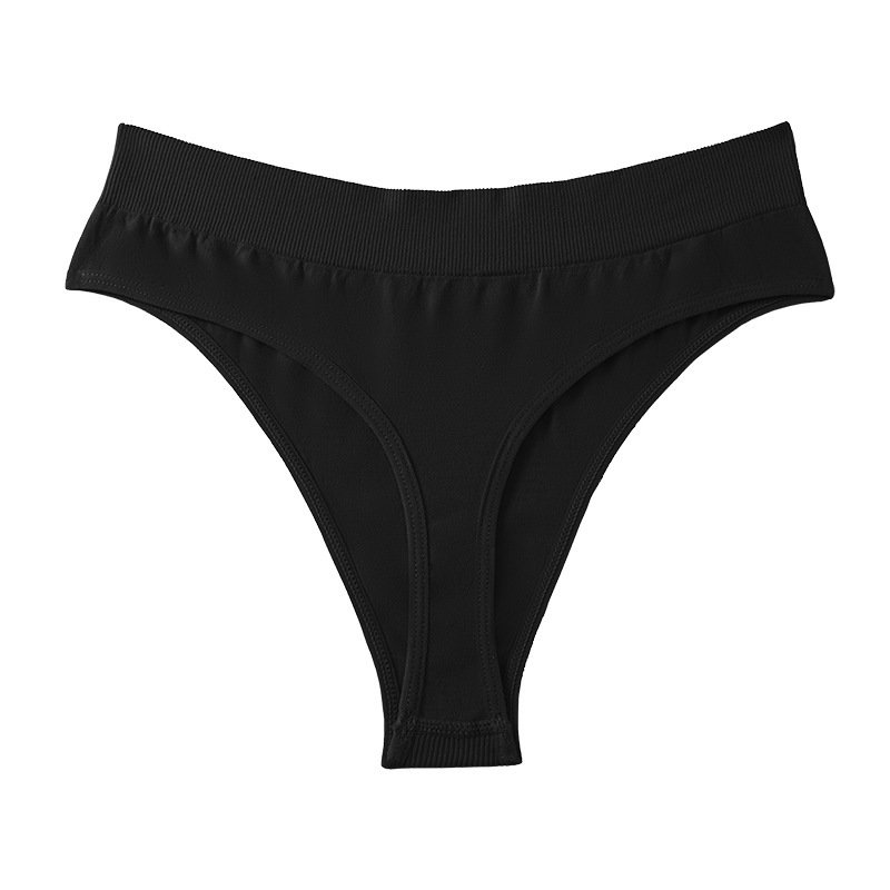 Seamless Wide-waist Low-rise Traceless Solid-color Briefs - Image 3