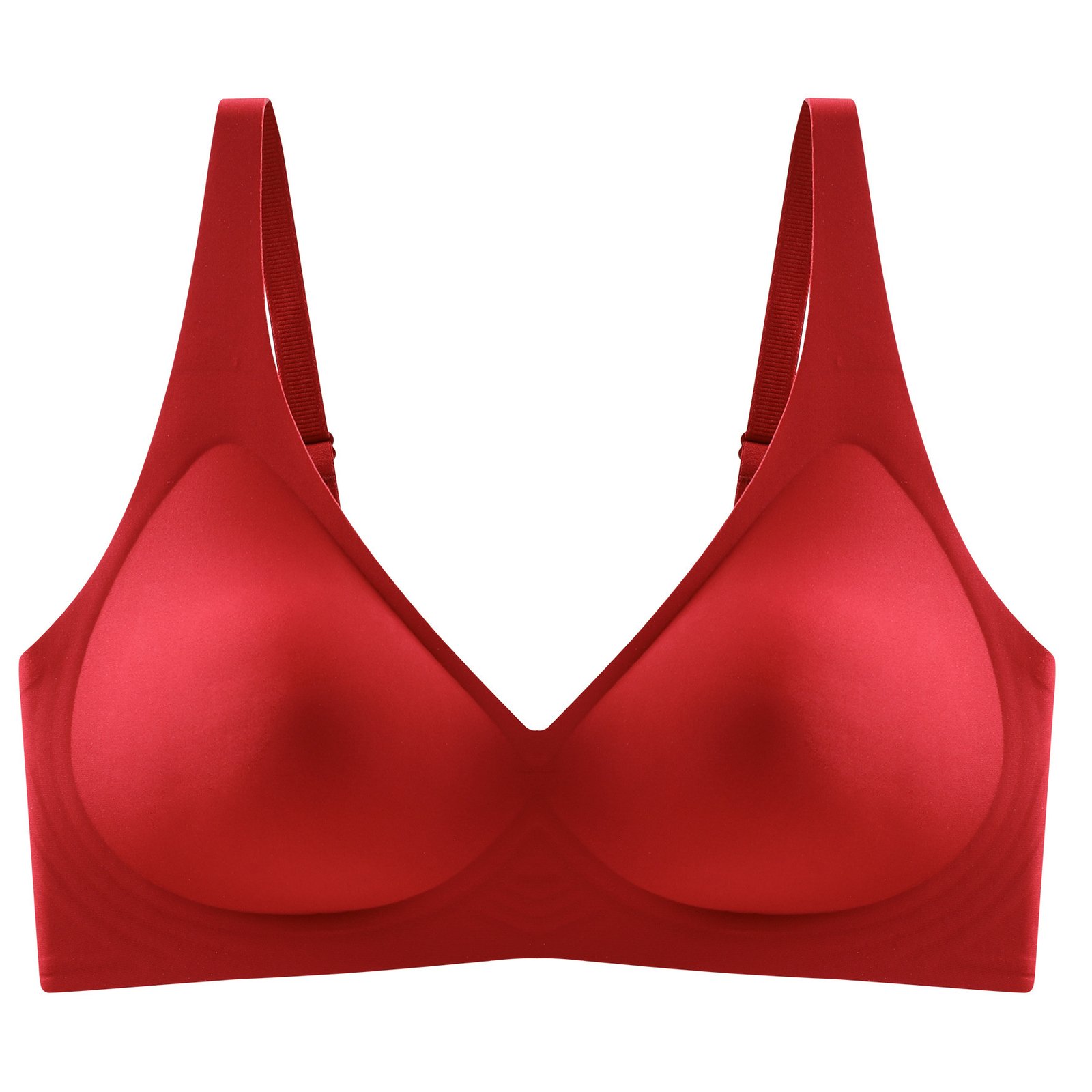 Women's Traceless Sexy Deep V Jelly Soft Support Bra - Image 9