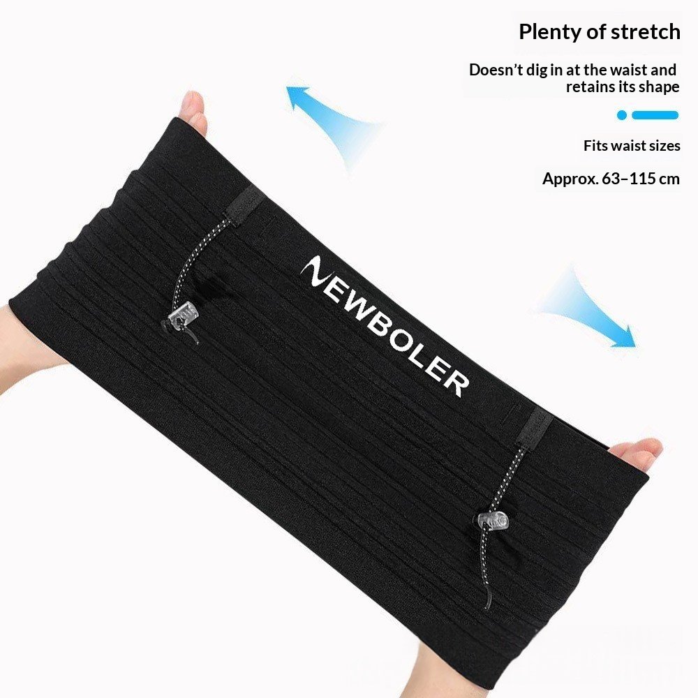 Running Marathon Mobile Phone Waist Bag Ultra-thin Skin-friendly Wear-resistant Large Capacity - Image 2