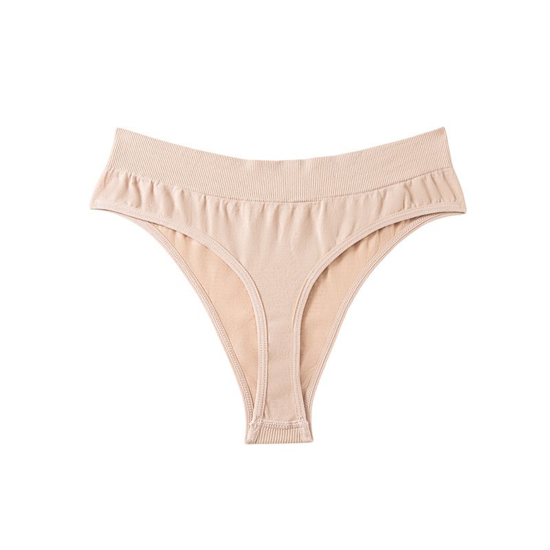 Seamless Wide-waist Low-rise Traceless Solid-color Briefs - Image 2