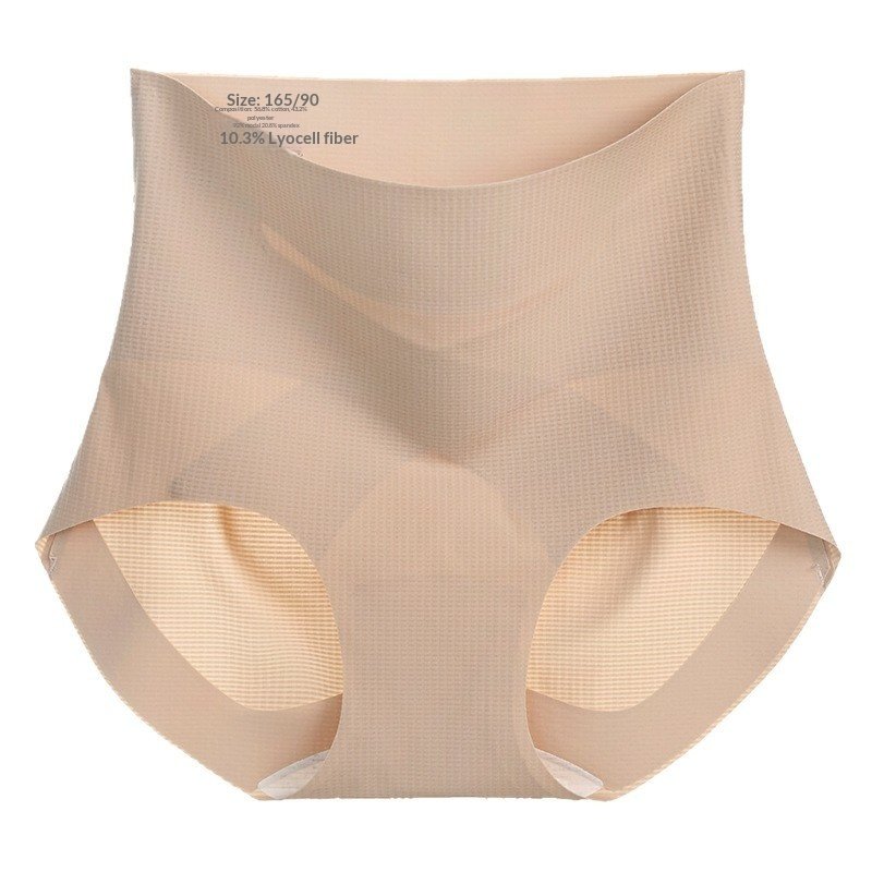 High-waisted Tummy-control Seamless Plus-size Shapewear Shorts - Image 3