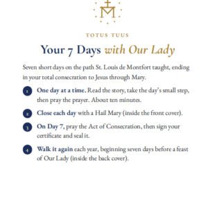 Your 7 Days with Our Lady Book