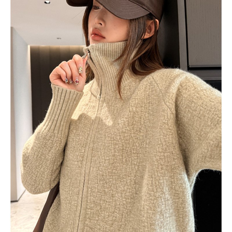 Simple Basic Solid-color Outerwear Top - Image 2