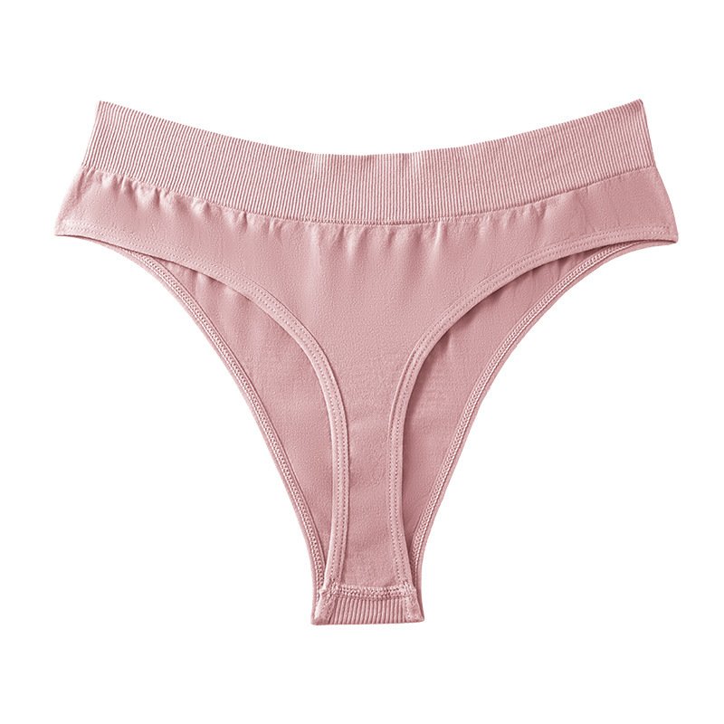 Seamless Wide-waist Low-rise Traceless Solid-color Briefs - Image 10