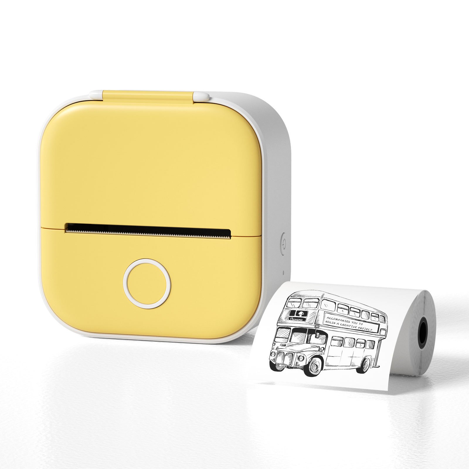 Portable Mini Thermal Label Printer Home Photo Printer Student Wrong Question Printer Bluetooth-compatible Mini Label Printer Price Tag - Image 10
