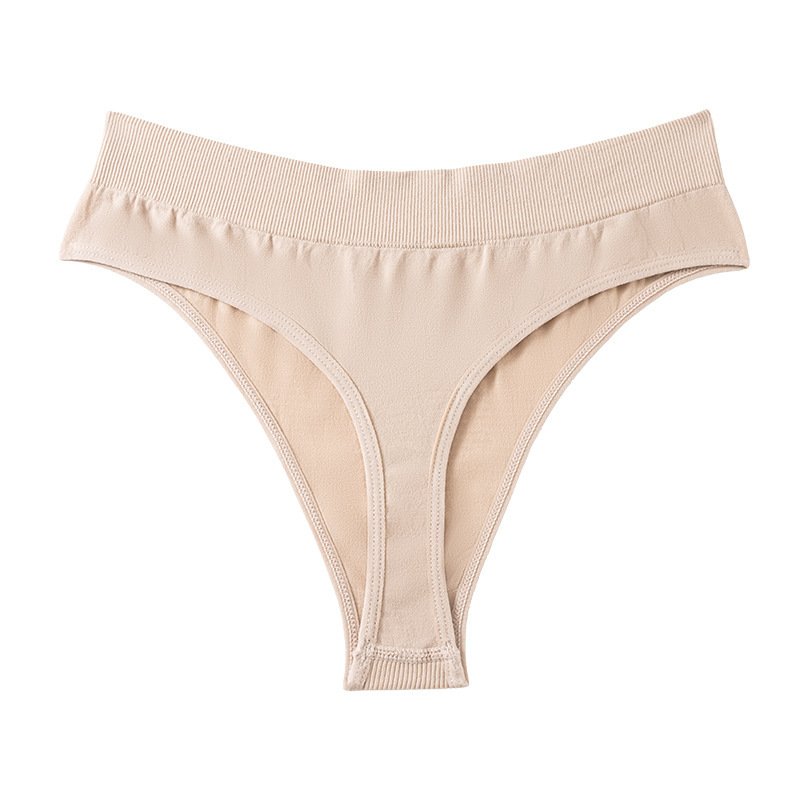 Seamless Wide-waist Low-rise Traceless Solid-color Briefs - Image 4