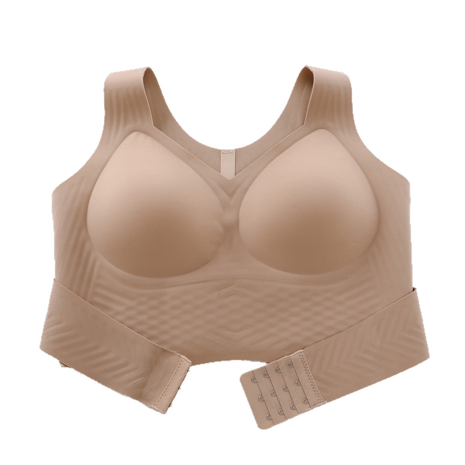 Jelly-style Large-size Breathable Push-up Anti-sagging Lifting Bra - Image 4