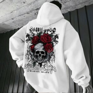 Distressed Streetwear Oversized Unisex Hoodie