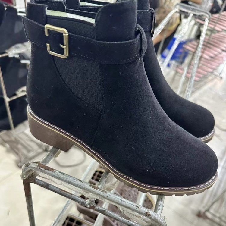 Women's Elastic-buckle Martin Boots - Image 3