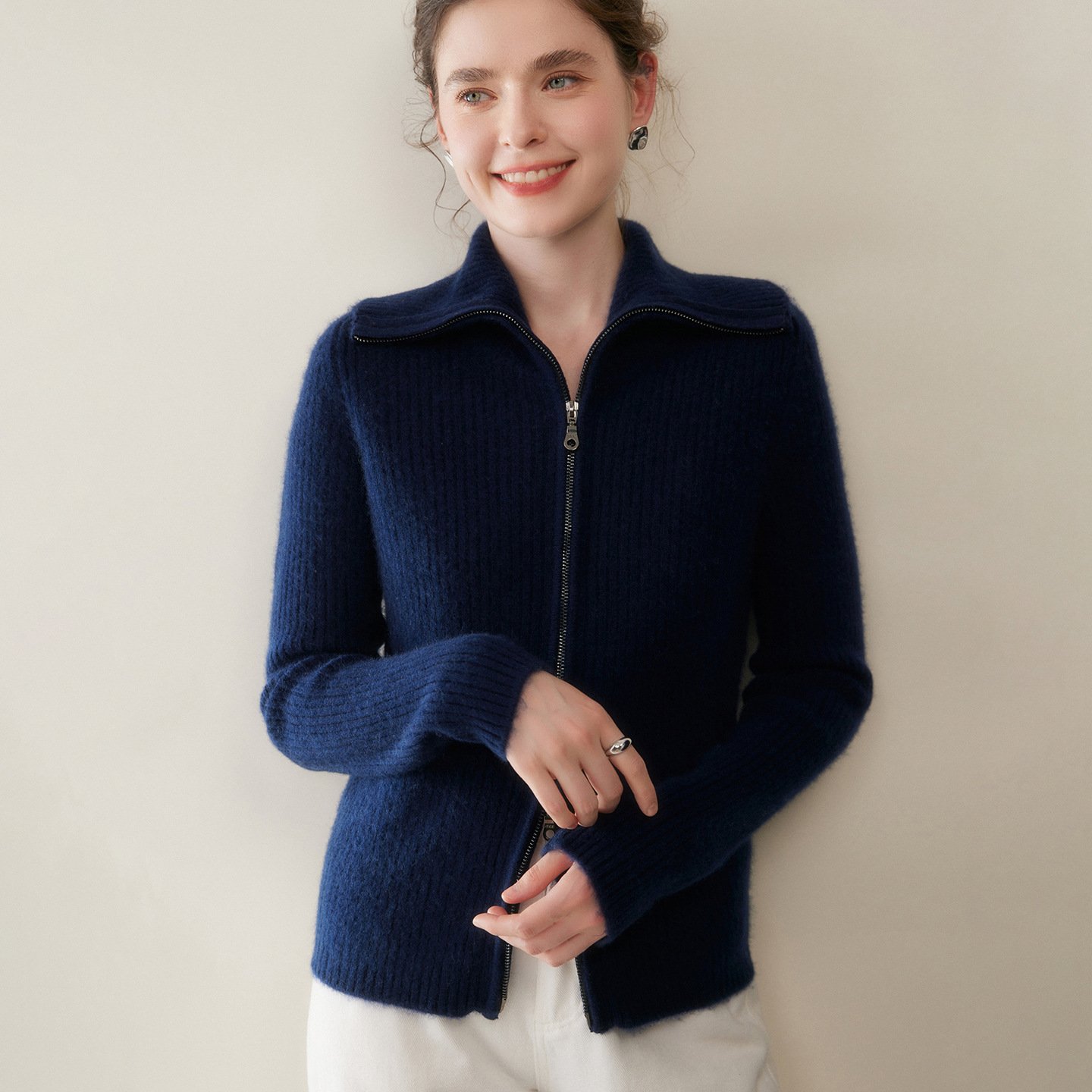 Women's Vintage-style Versatile Top And Coat - Image 3