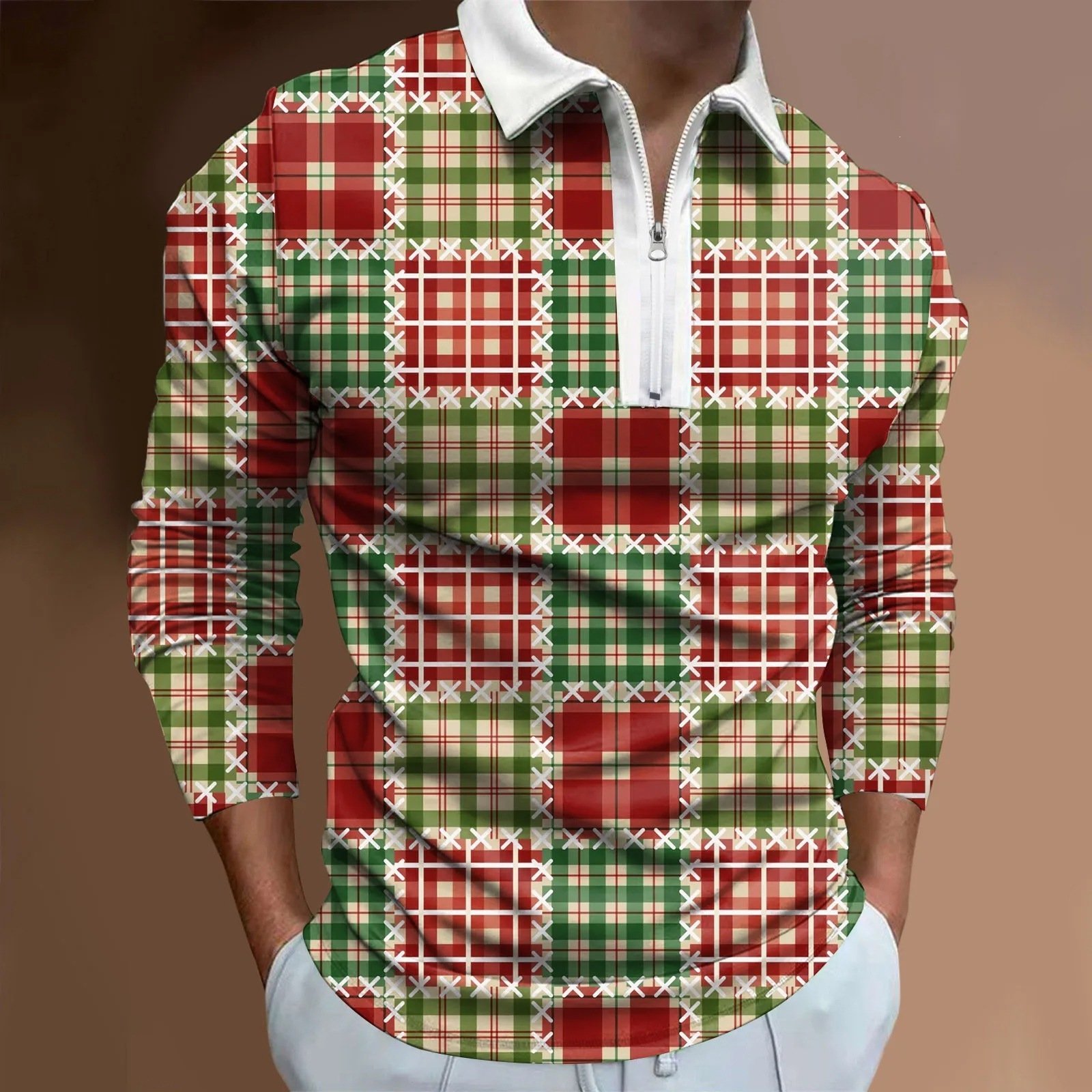 Casual Long-sleeve Men's Digital 3D Print - Image 4