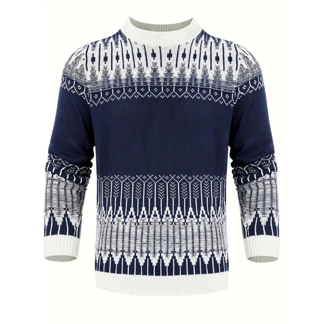 Men's Round Neck Sweater Europe And America