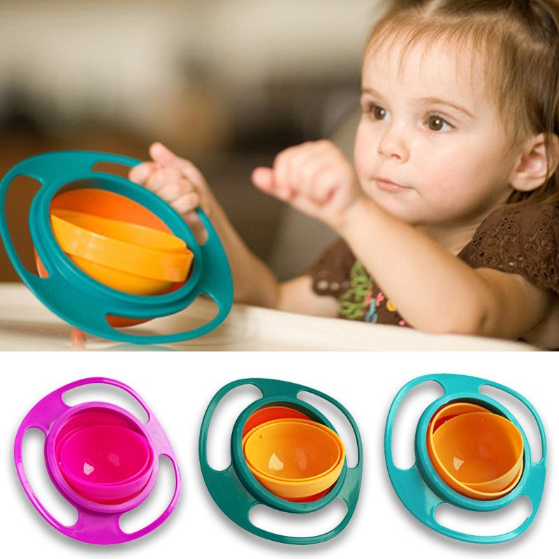 360-Degree Rotating Baby Feeding Bowl - Image 2
