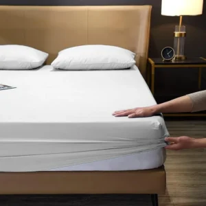 Cotton Feel Fitted Sheet — 30cm Deep