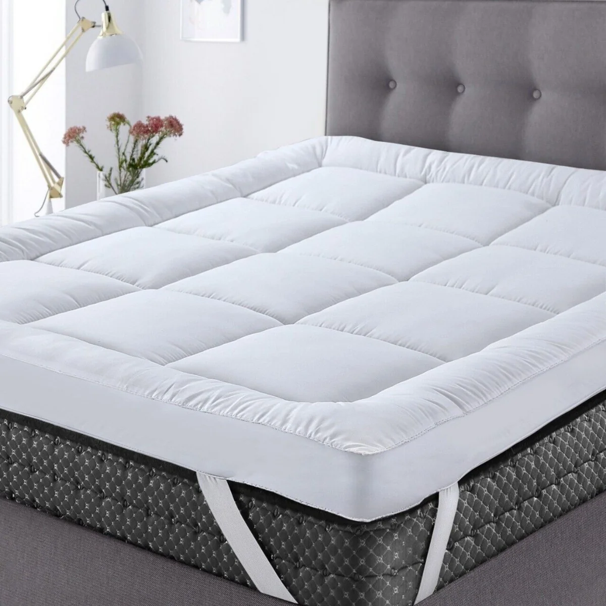 White Mattress Topper