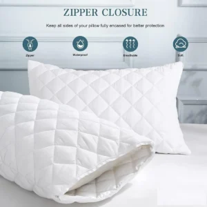 White Waterproof Pillow Protectors